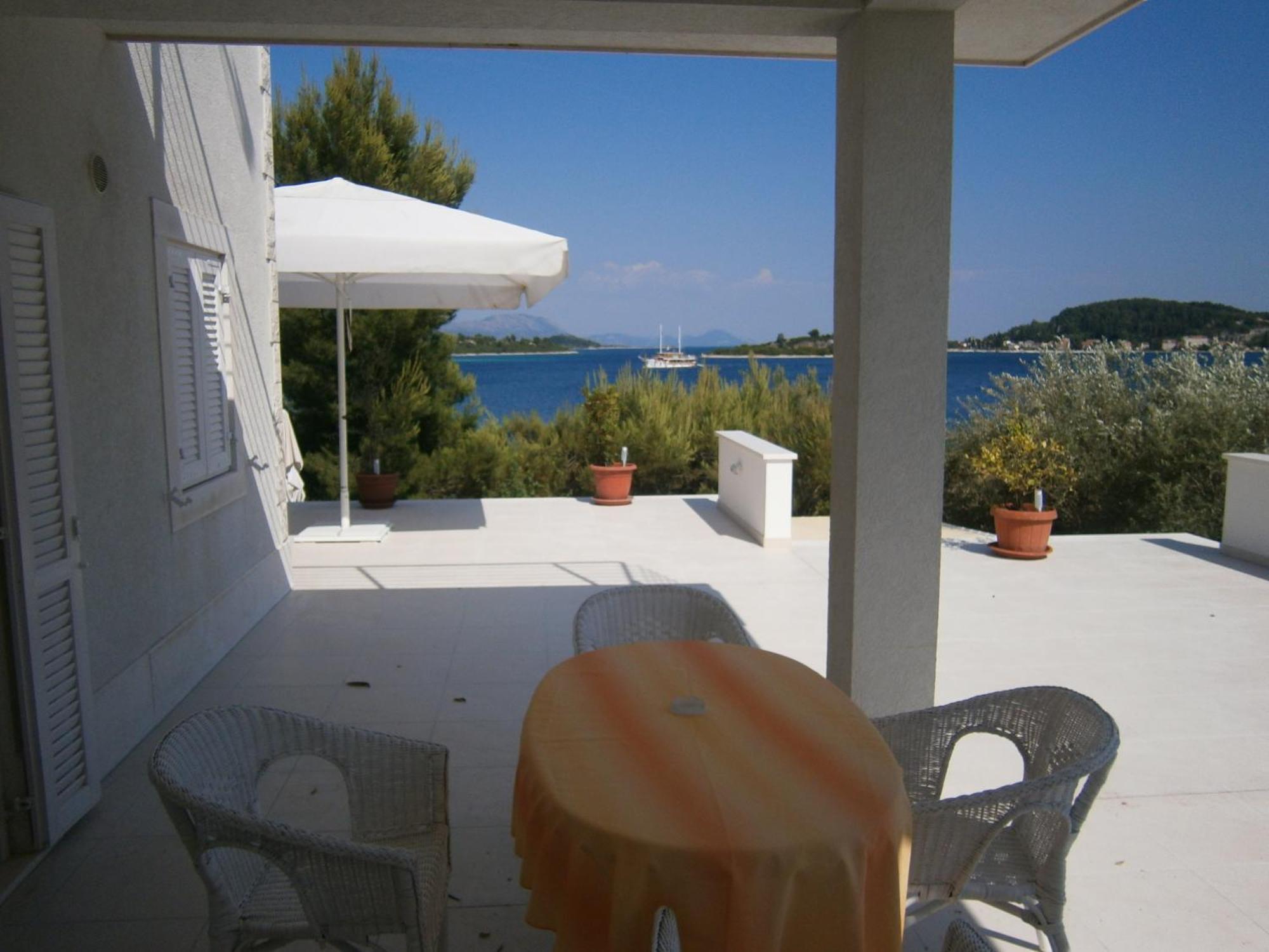 Apartments Grbin (Adults Only) Lumbarda Rum bild