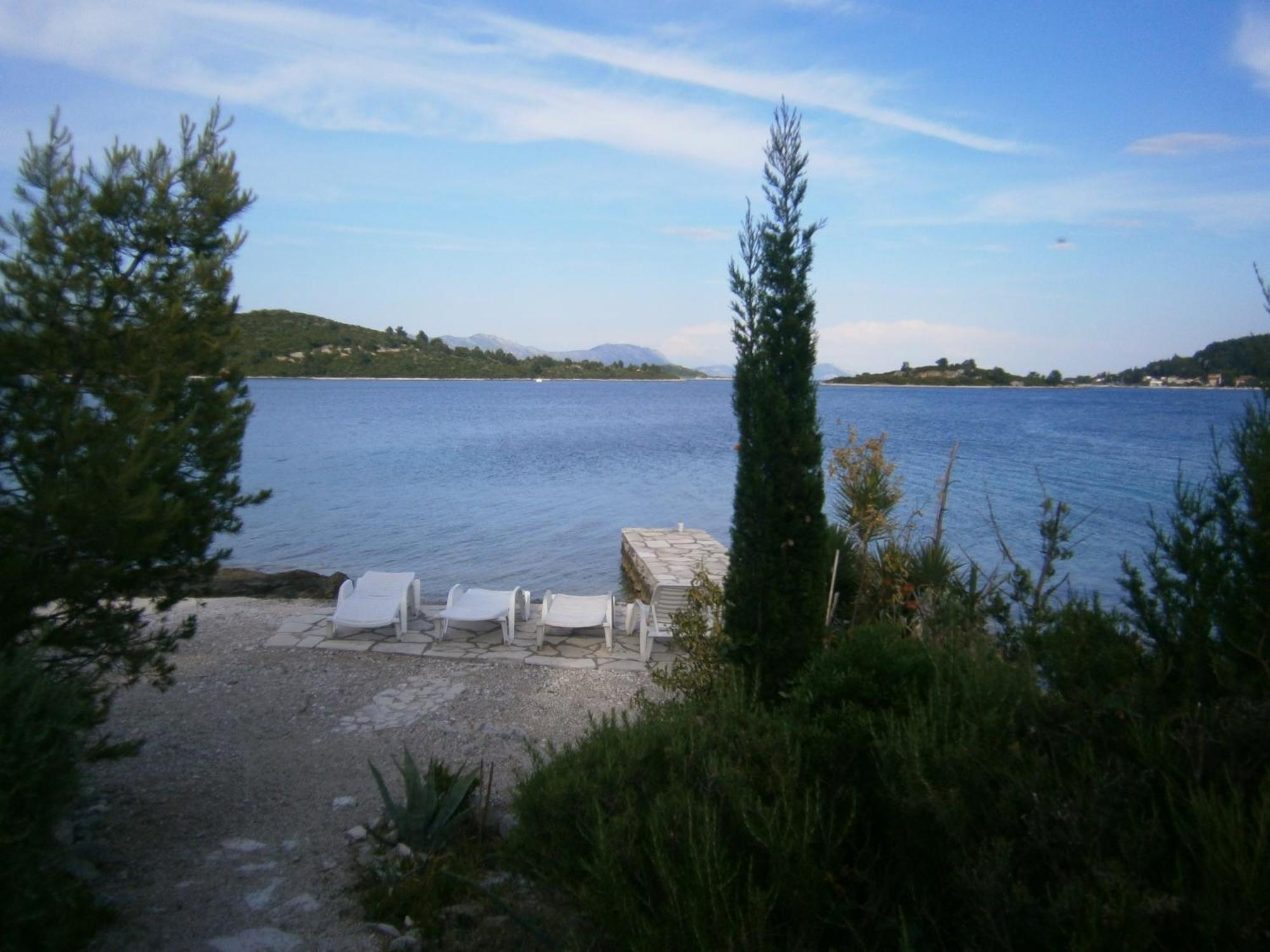 Apartments Grbin (Adults Only) Lumbarda Rum bild